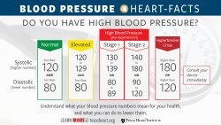 Blood Pressure Chart For Seniors