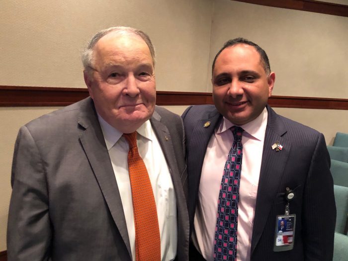 Dr. James T. Willerson and Dr. Sherif Zaafran