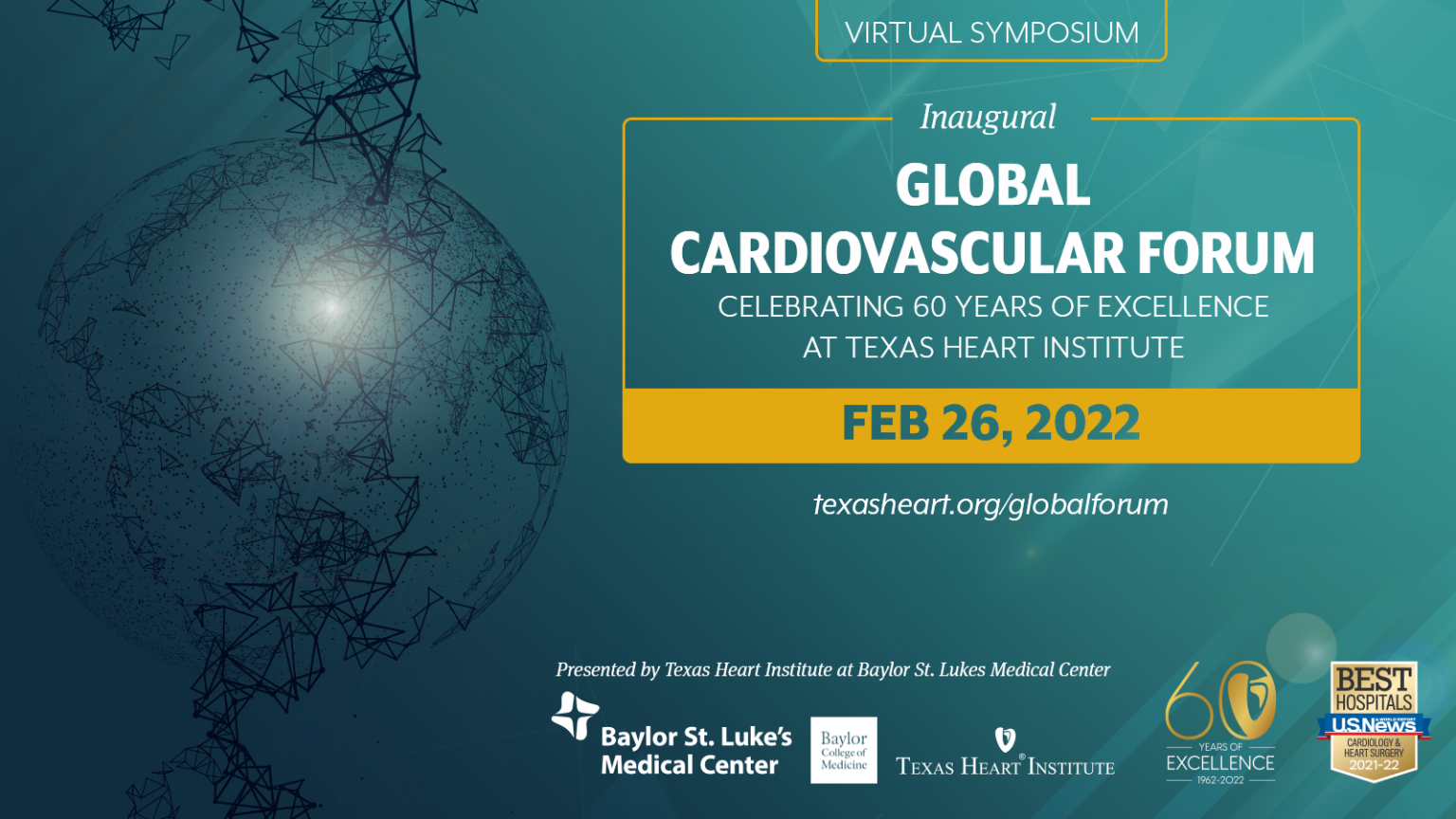 Texas Heart Institute and Baylor St. Luke's Medical Center to Host