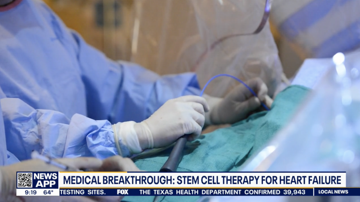 Fox News Interviews Dr. Emerson Perin about Stem Cells for the