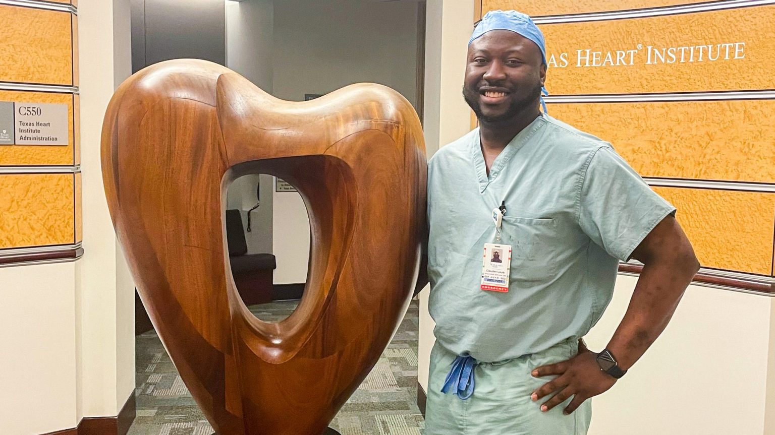 Meet Dr. Clauden Louis AATS 2022 Denton A. Cooley Fellow The Texas