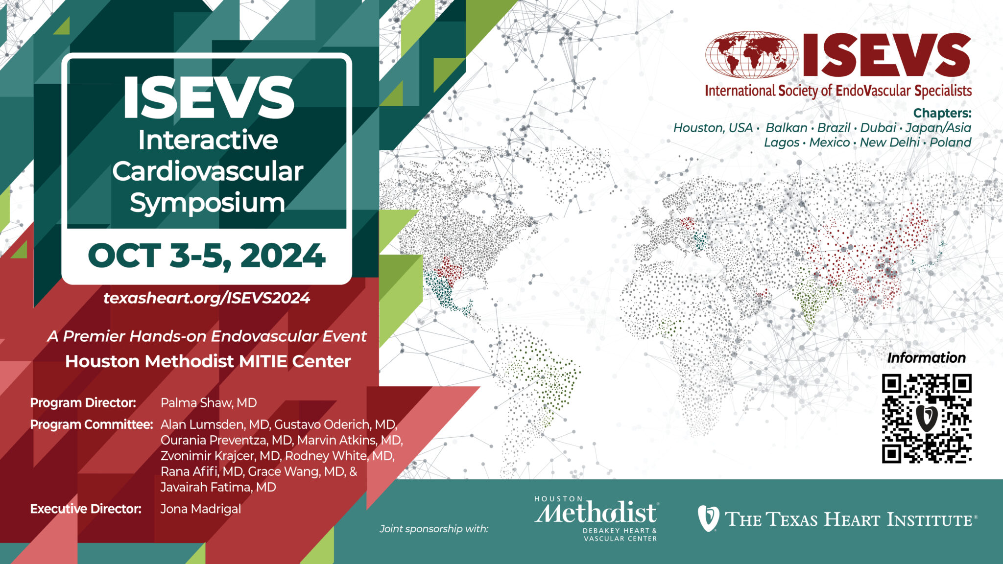 ISEVS Interactive Cardiovascular Symposium 2024 The Texas Heart Institute