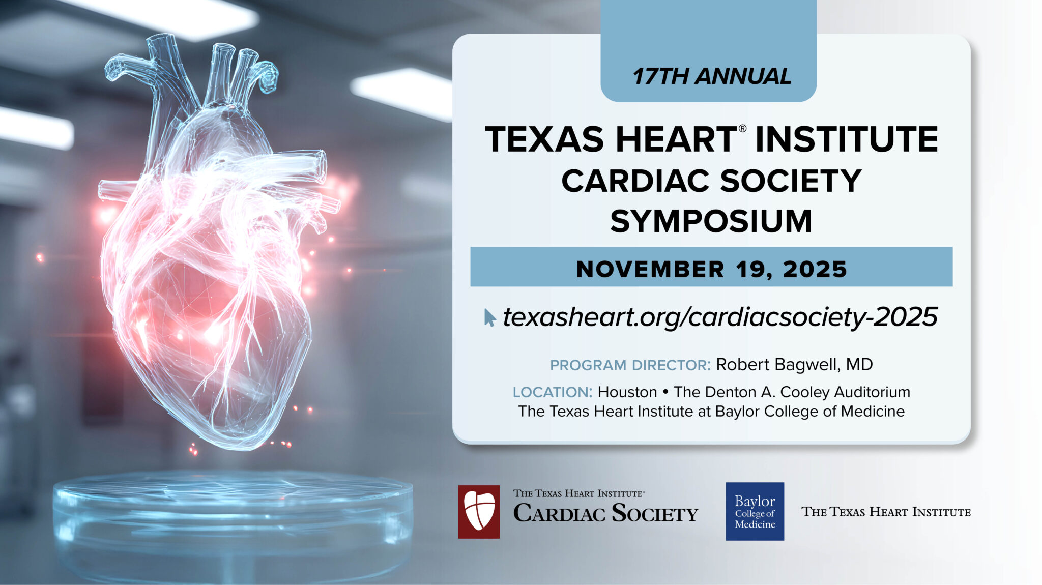 Texas Heart Institute Cardiac Society Symposium 2025